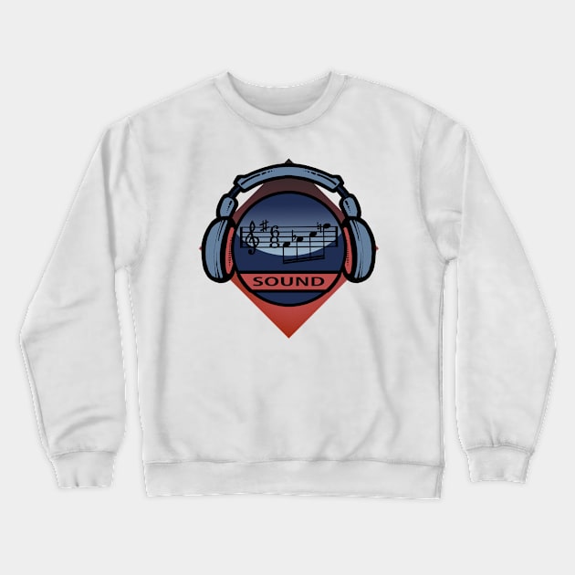 Sound Crewneck Sweatshirt by Hackers